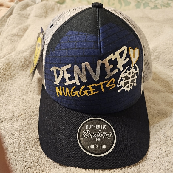 Zephyr Other - NWT Zephyr Blue and Gray Denver Nuggets Adjustable Cap.